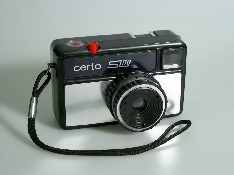 Kleinbildkamera &quot;Certo SL 110&quot; (Industrie- und Filmmuseum Wolfen CC BY-NC-SA)