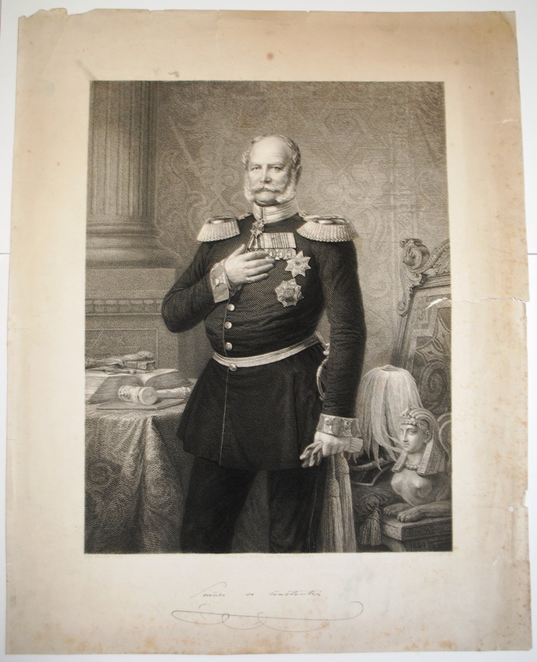 Porträt Kaiser Wilhelm I. (Kulturhistorisches Museum Schloss Merseburg CC BY-NC-SA)
