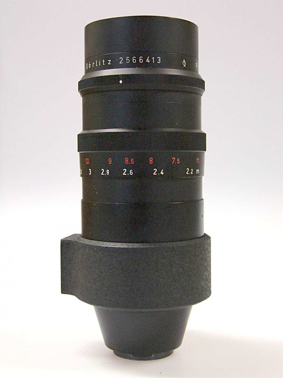 Fotoobjektiv &quot;Meyer-Optik Primotar 3,5/180&quot; (Industrie- und Filmmuseum Wolfen CC BY-NC-SA)
