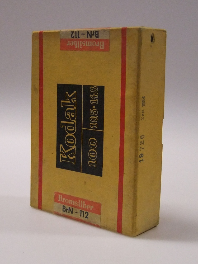 s/w Fotopapier Kodak BrN 112 (Industrie- und Filmmuseum Wolfen CC BY-NC-SA)
