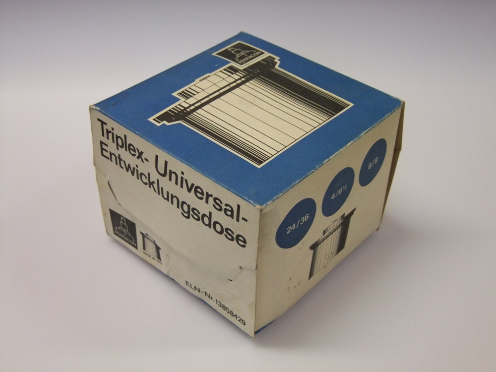 Triplex Universal Entwicklungsdose (Industrie- und Filmmuseum Wolfen CC BY-NC-SA)