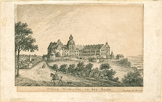 Schlos Weißenfels, an der Saale (Museum Weißenfels - Schloss Neu-Augustusburg CC BY-NC-SA)