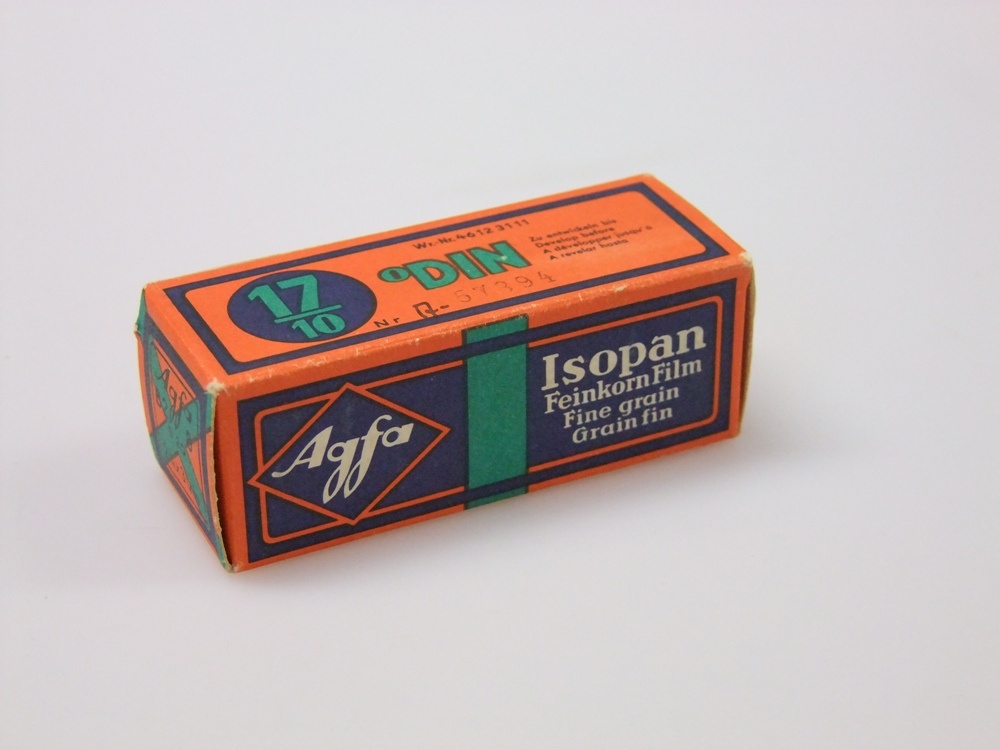 Agfa Isopan (Industrie- und Filmmuseum Wolfen CC BY-NC-SA)