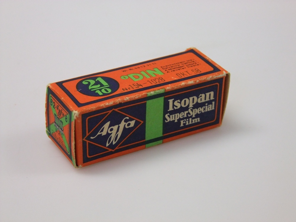 Agfa Isopan Super Spezial (Industrie- und Filmmuseum Wolfen CC BY-NC-SA)
