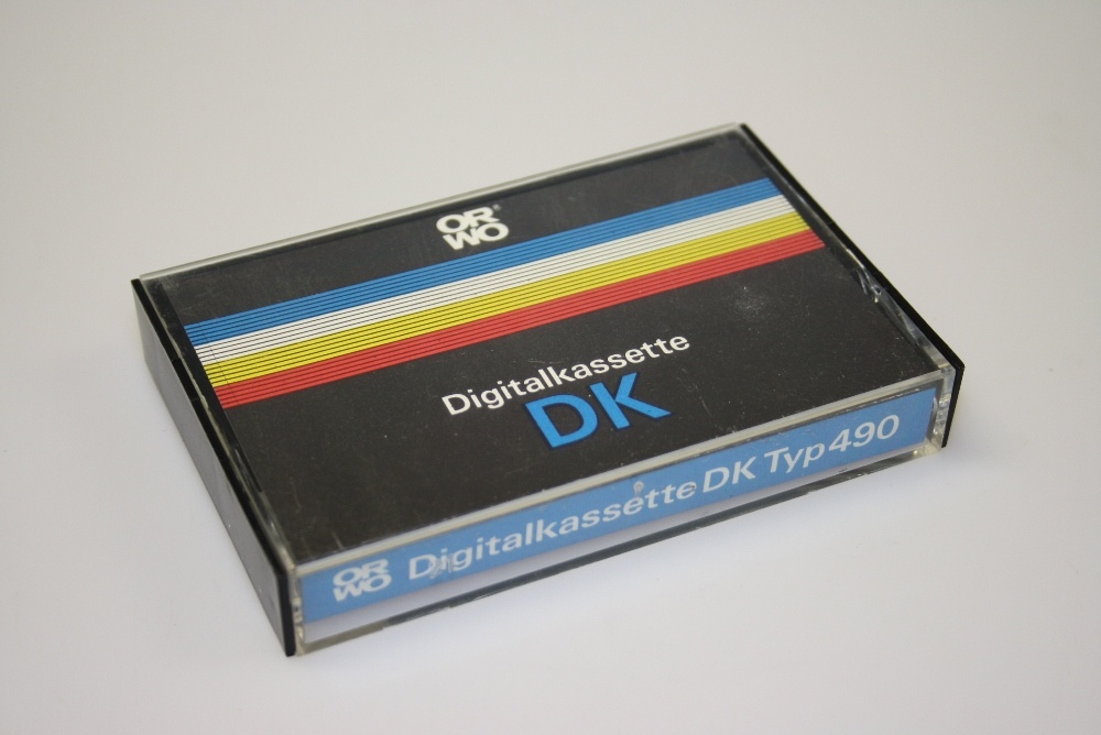 Digitalkassette DK Typ 490 (Industrie- und Filmmuseum Wolfen CC BY-NC-SA)