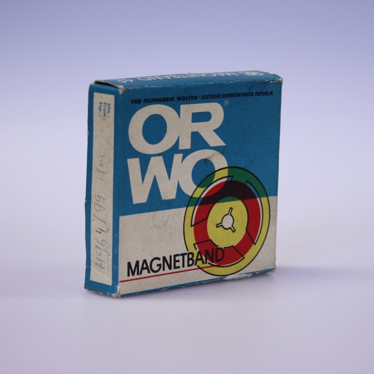 ORWO Magnetband 65m (Industrie- und Filmmuseum Wolfen CC BY-NC-SA)