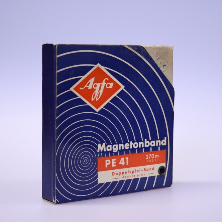 Agfa Magenttonband PE 41 270m (Industrie- und Filmmuseum Wolfen CC BY-NC-SA)