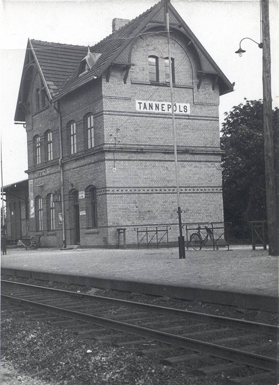 SW Fotografie - Bahnhof Tannepöls (Kreismuseum Bitterfeld CC BY-NC-SA)