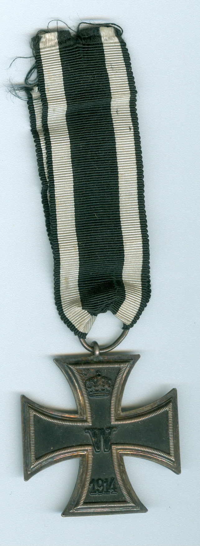 Eisernes Kreuz 2. Klasse mit Band, 1914, 1. Weltkrieg (Museum Weißenfels - Schloss Neu-Augustusburg CC BY-NC-SA)