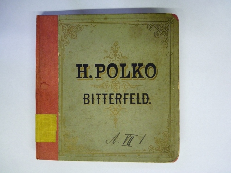 Musterbuch der Firma H. Polko Bitterfeld (Kreismuseum Bitterfeld CC BY-NC-SA)