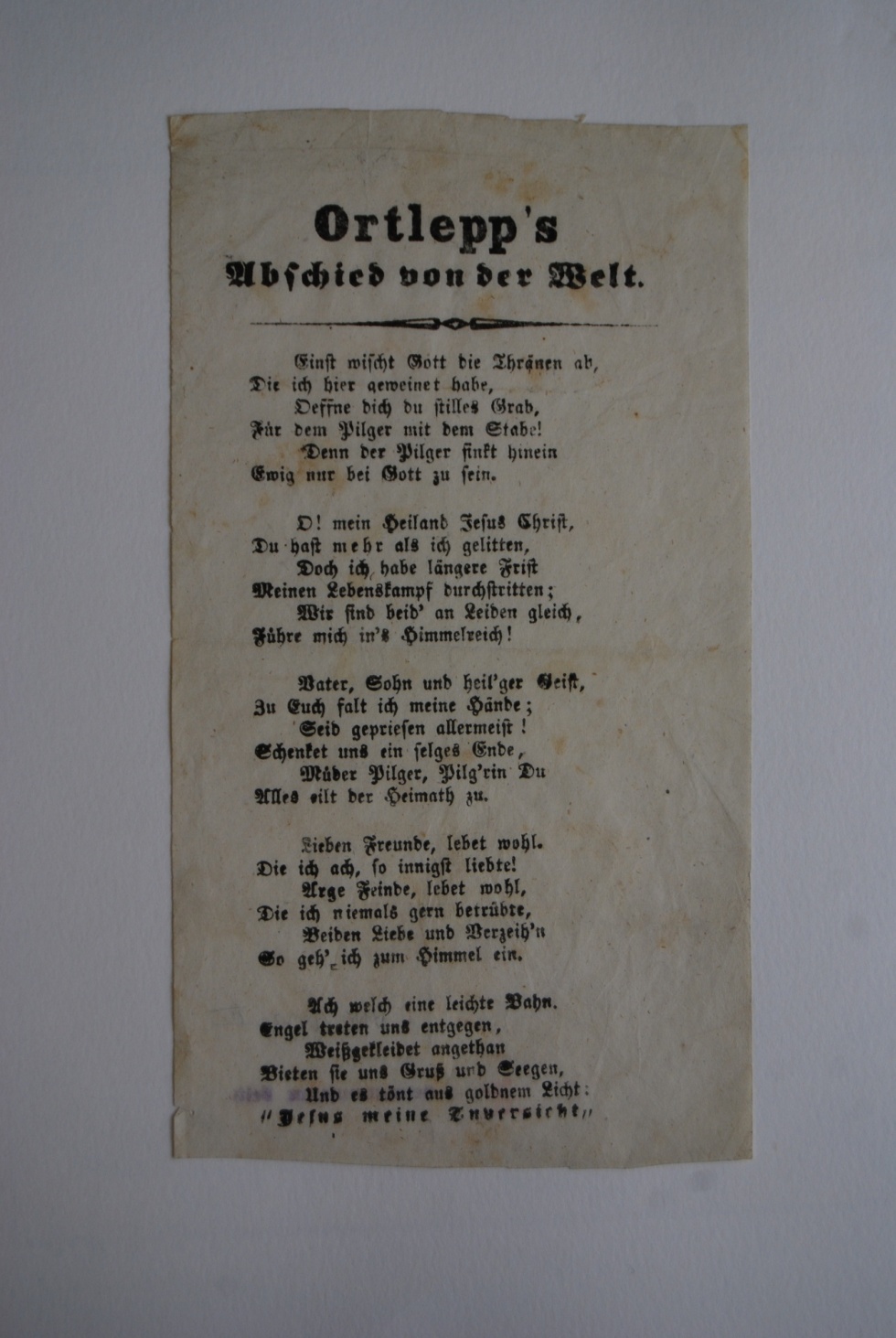Ortlepp’s Abschied von der Welt (Museum Schloss Moritzburg Zeitz CC BY-NC-SA)