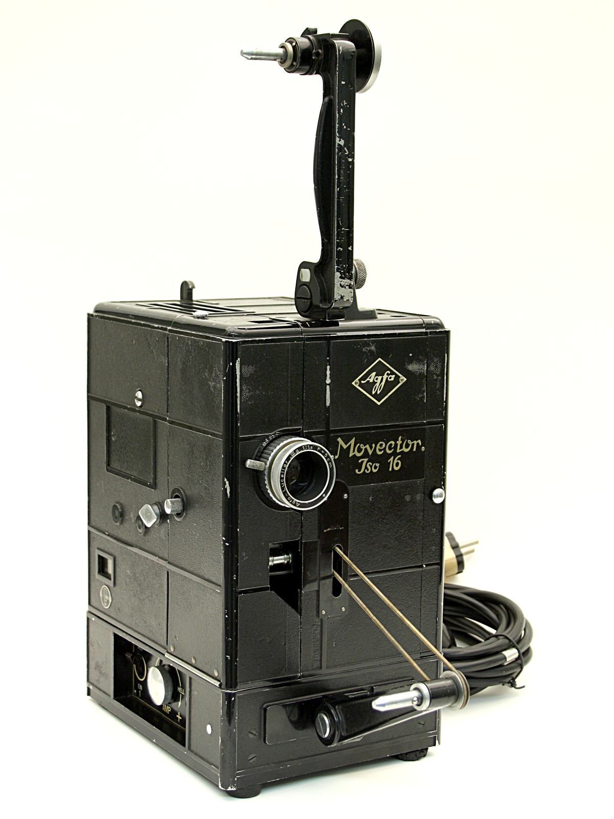 Schmalfilmprojektor &quot;Agfa Movector Iso 16&quot; (Industrie- und Filmmuseum Wolfen CC BY-NC-SA)