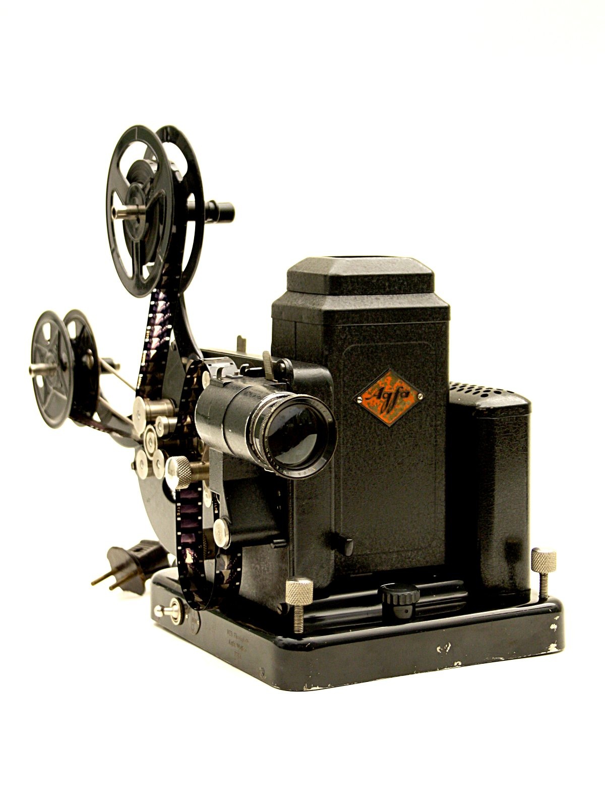 Schmalfilmprojektor &quot;Agfa Movector Super 16 C&quot; (Industrie- und Filmmuseum Wolfen CC BY-NC-SA)