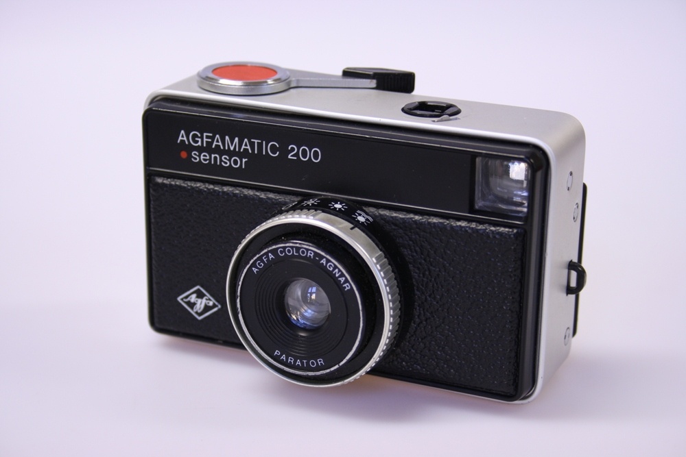 Agfamatic sensor 200 (Industrie- und Filmmuseum Wolfen CC BY-NC-SA)