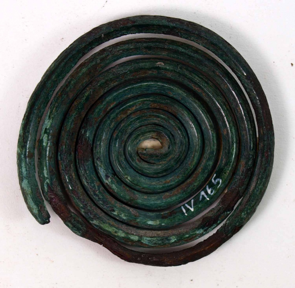 Bronzespirale, Hollsteitz, Bronzezeit (Museum Weißenfels - Schloss Neu-Augustusburg CC BY-NC-SA)