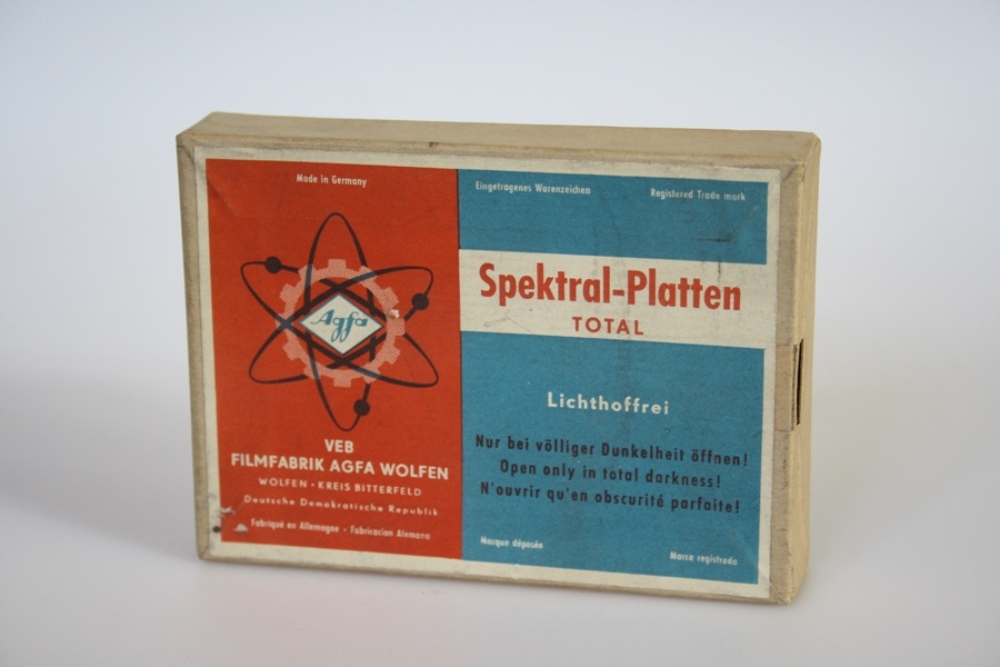 Agfa Spektral Platten Total (Industrie- und Filmmuseum Wolfen CC BY-NC-SA)