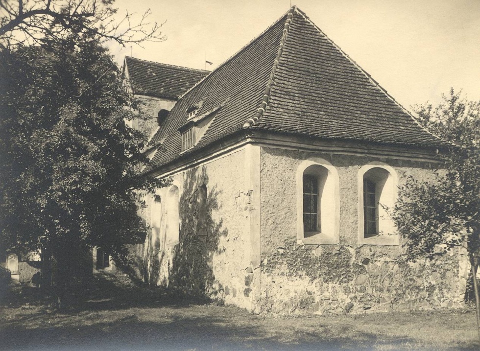 SW Fotografie - Gossa, Evangelische Kirche (Kreismuseum Bitterfeld CC BY-NC-SA)