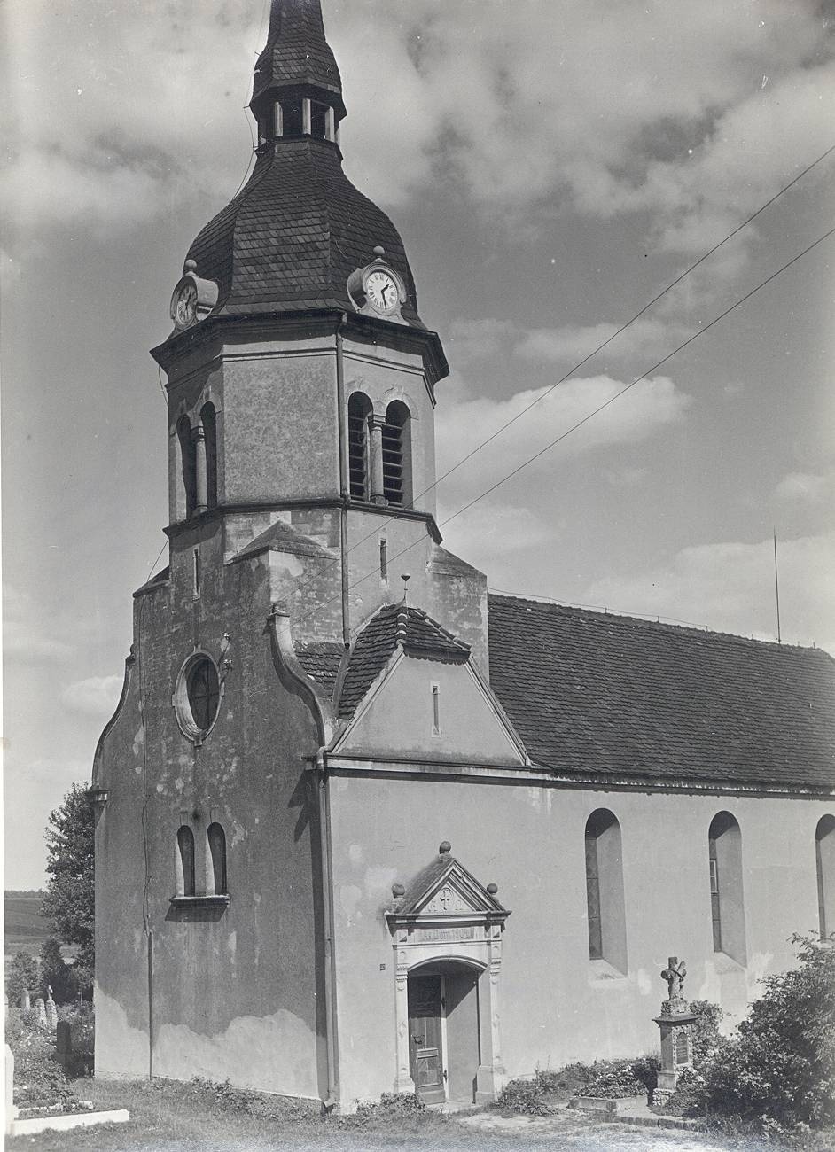 SW Fotografie - Schköna, Evangelische Kirche (Kreismuseum Bitterfeld CC BY-NC-SA)