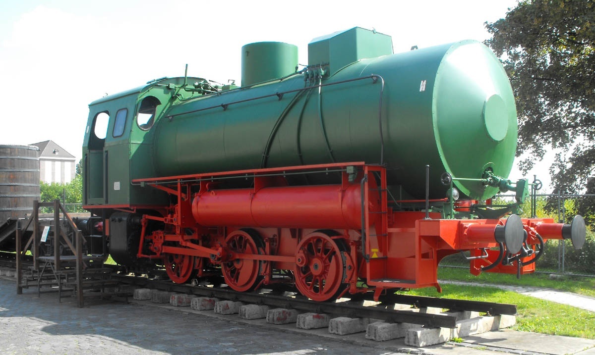 Dampfspeicherlokomotive (Technikmuseum Magdeburg CC BY-NC-SA)