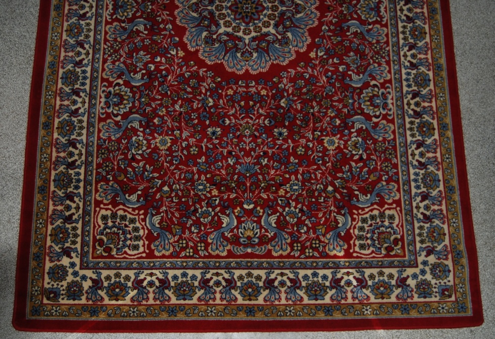 Mongolischer Teppich (Museum Schloss Moritzburg Zeitz CC BY-NC-SA)