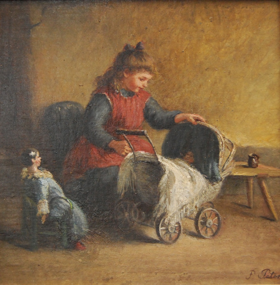 Die Puppenmutter (Museum Schloss Moritzburg Zeitz CC BY-NC-SA)