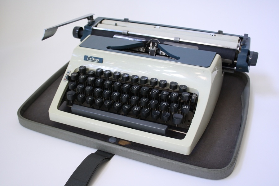 Schreibmaschine Erika Mod. 41 (Industrie- und Filmmuseum Wolfen CC BY-NC-SA)