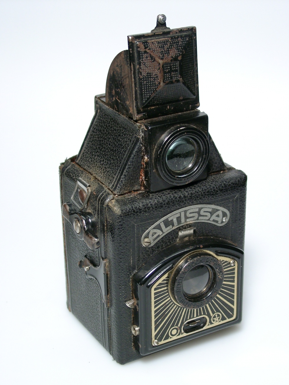 Rollfilmkamera &quot;Altissa TLR-Box&quot; (Industrie- und Filmmuseum Wolfen CC BY-NC-SA)
