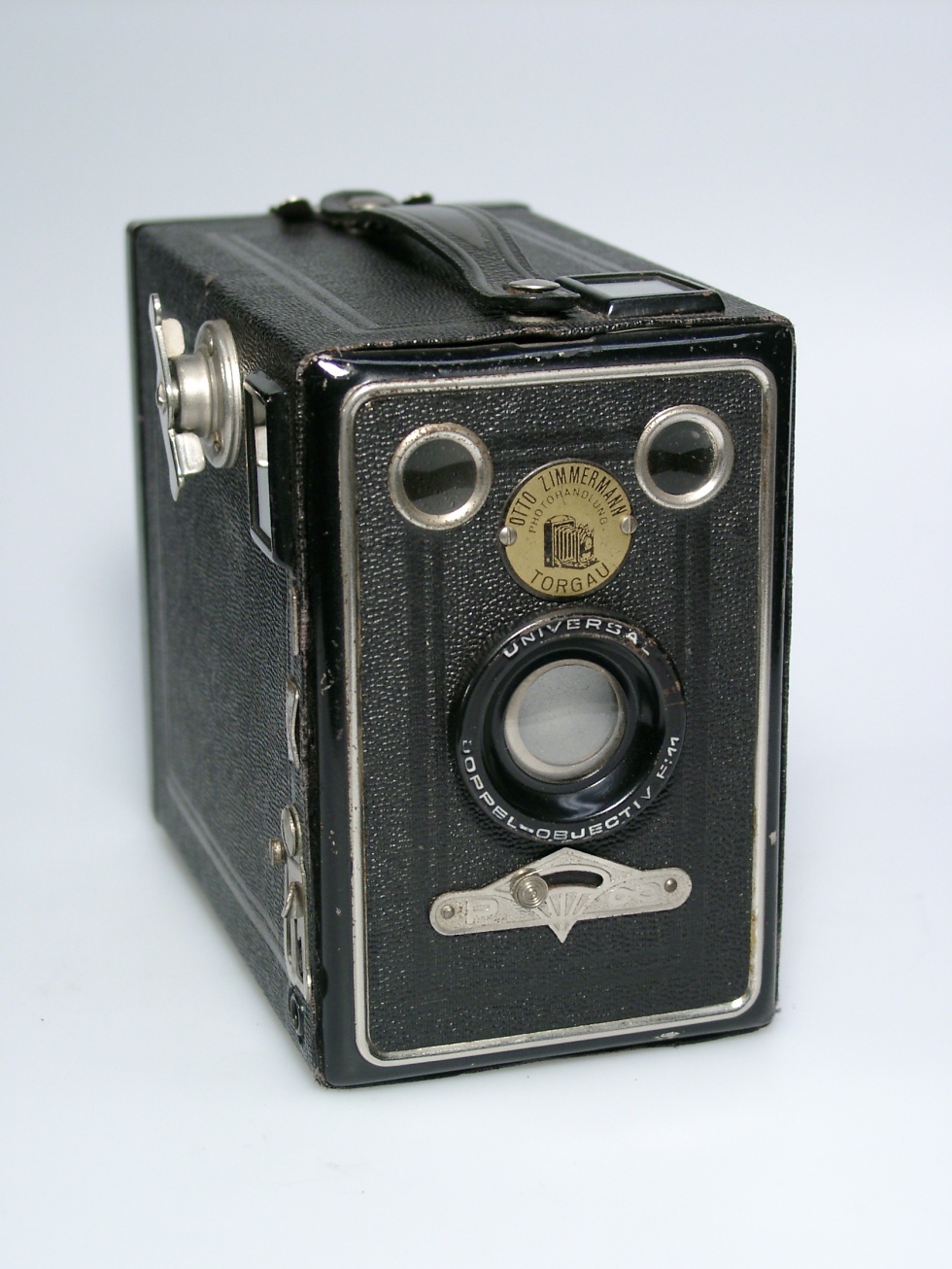 Rollfilmkamera &quot;Poka II, schwarz Nr. 543&quot; (Industrie- und Filmmuseum Wolfen CC BY-NC-SA)