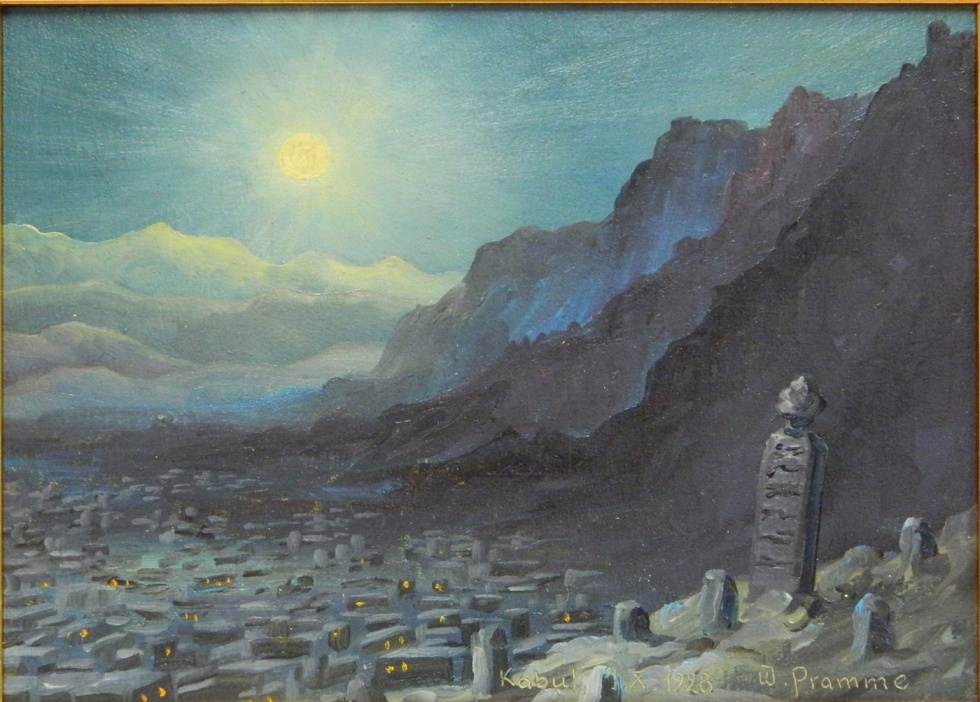 Mondaufgang - Kabul (1.X.1928) (Harzmuseum Wernigerode CC BY-NC-SA)