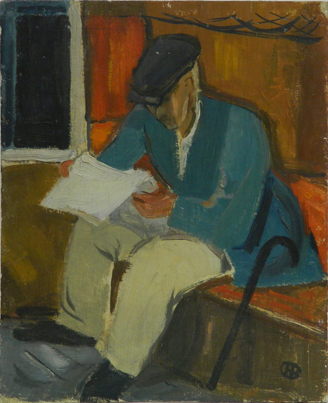 Lesender Mann (Harzmuseum Wernigerode CC BY-NC-SA)
