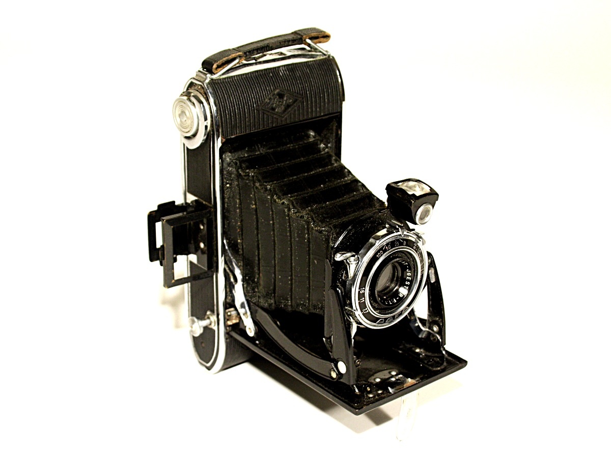 Rollfilmkamera &quot;Agfa Billy - Record 7,7&quot; (Industrie- und Filmmuseum Wolfen CC BY-NC-SA)