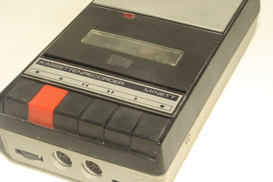 Kassettenrecorder Minett II (Industrie- und Filmmuseum Wolfen CC BY-NC-SA)