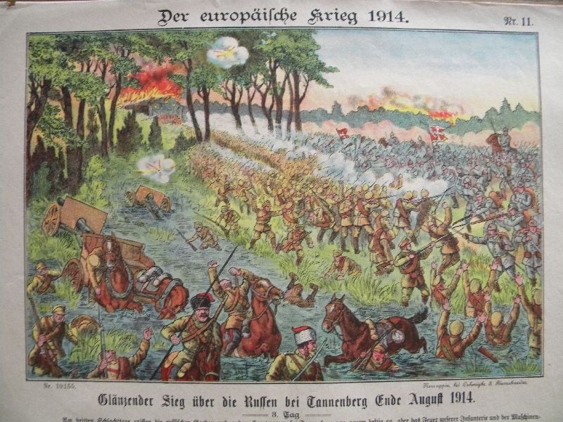 Der europäische Krieg 1914, Glänzender Sieg ..., Bogen No. 10155 (Schloß Wernigerode GmbH RR-F)