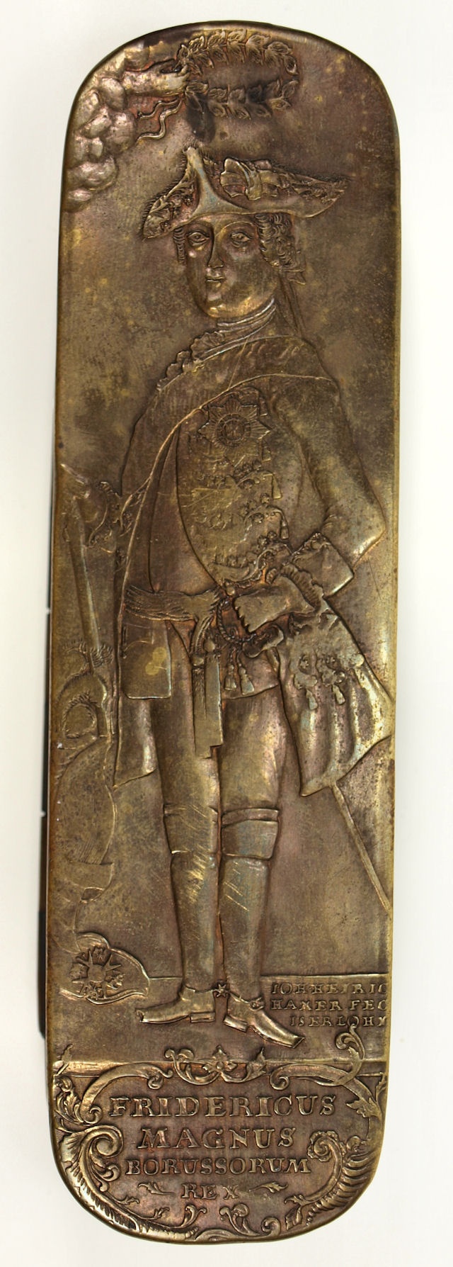Iserlohner Tabaksdose oder Friedrichsdose, 2. Hälfte 18. Jahrhundert (Museum Weißenfels - Schloss Neu-Augustusburg CC BY-NC-SA)