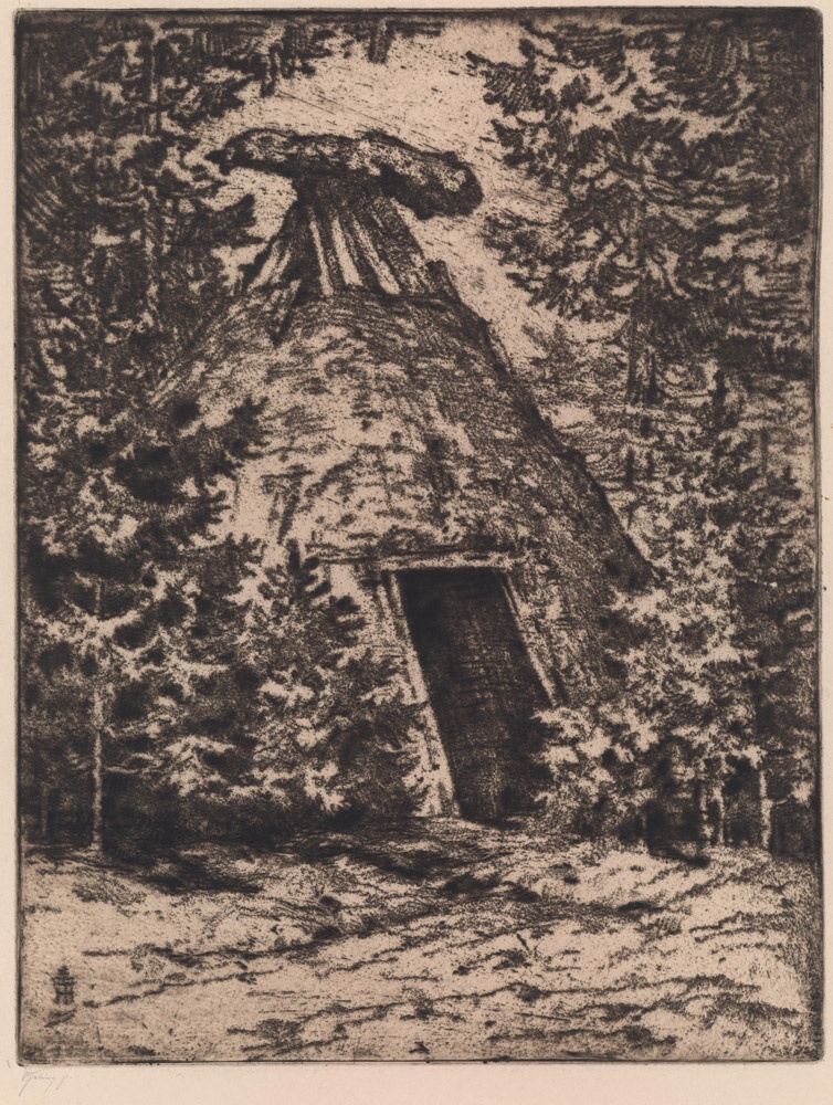 Köhlerhütte (Harzmuseum Wernigerode CC BY-NC-SA)