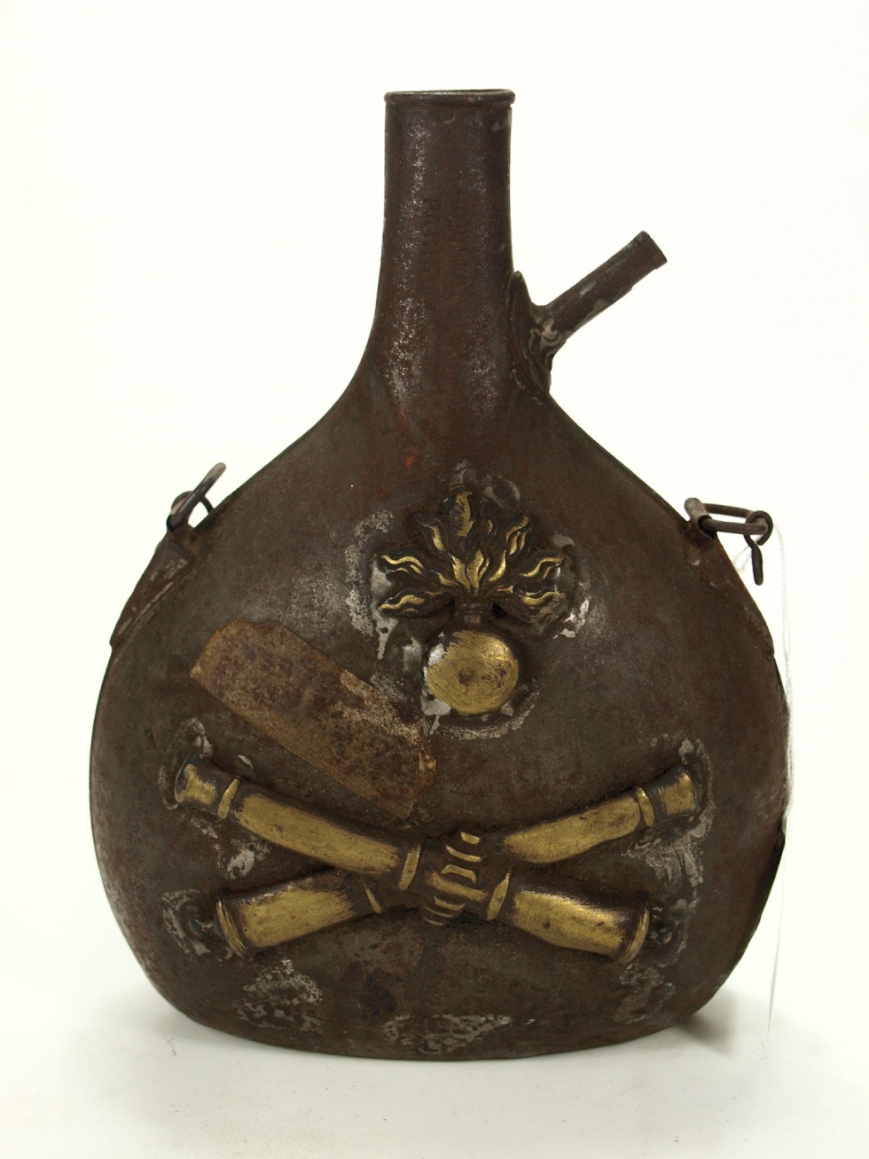 Feldflasche, Frankreich, 2. Hälfte 19. Jahrhundert (Museum Weißenfels - Schloss Neu-Augustusburg CC BY-NC-SA)