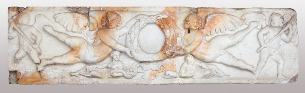Sarkophag mit Darstellung der Tellus und des Oceanus (Winckelmann-Museum Stendal CC BY-NC-SA)