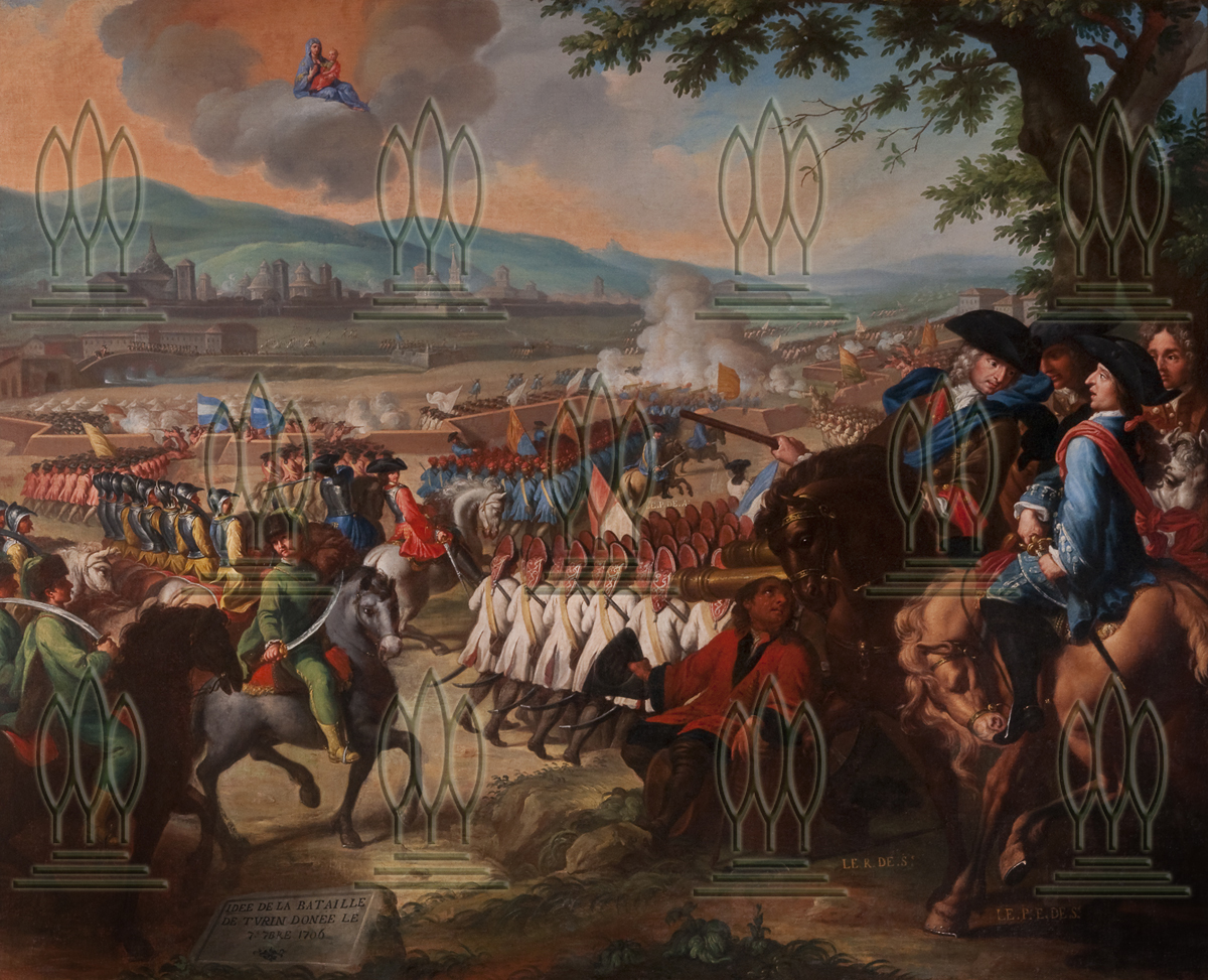 Die Schlacht bei Turin (Kulturstiftung Dessau-Wörlitz CC BY-NC-SA)