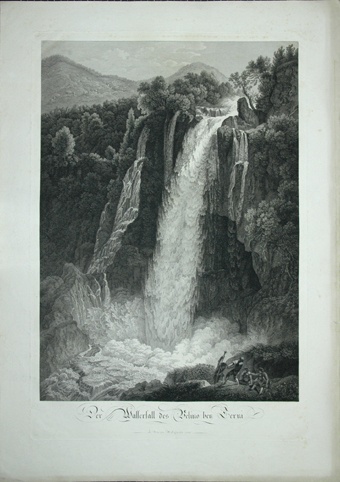 Wasserfall von Terni (Winckelmann-Museum Stendal CC BY-NC-SA)