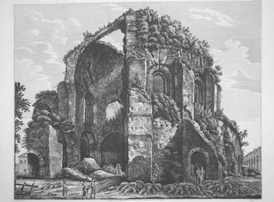 Sog. Tempel der Minerva Medicae (Nyphaeum Hortorum Licianorum) bei Rom (Winckelmann-Museum Stendal CC BY-NC-SA)