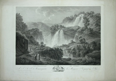 Wasserfall zu Tivoli (Winckelmann-Museum Stendal CC BY-NC-SA)
