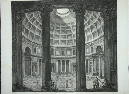 Pantheon, Innenraum (Winckelmann-Museum Stendal CC BY-NC-SA)