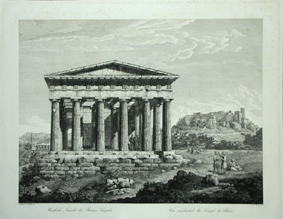 Theseus-Tempel in Athen (Winckelmann-Museum Stendal CC BY-NC-SA)