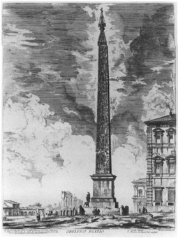 Der Obelisk bei S. Giovanni in Laterano (Winckelmann-Museum Stendal CC BY-NC-SA)