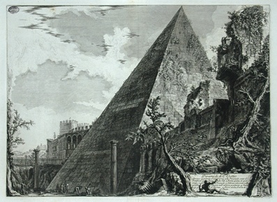 Cestius-Pyramide (Winckelmann-Museum Stendal CC BY-NC-SA)