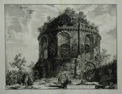 Sog. Tempio della Tosse bei Tivoli (Winckelmann-Museum Stendal CC BY-NC-SA)