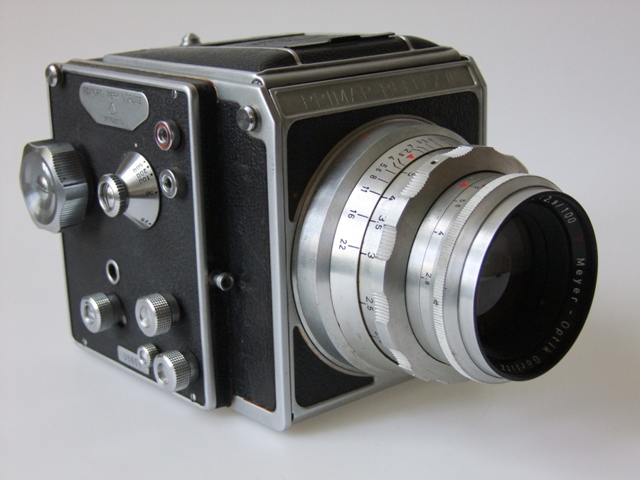 Fotoapparat Primar Reflex II (Industrie- und Filmmuseum Wolfen CC BY-NC-SA)