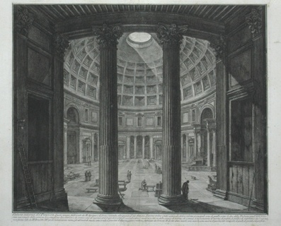 Pantheon, Innenansicht (Winckelmann-Museum Stendal CC BY-NC-SA)