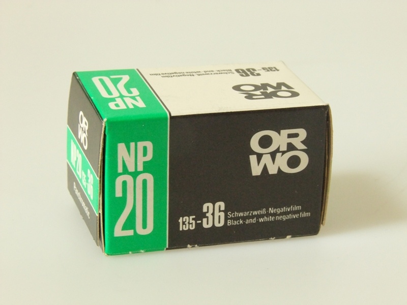 S/W Negativfilm ORWO NP 20,  135-36 (Industrie- und Filmmuseum Wolfen CC BY-NC-SA)