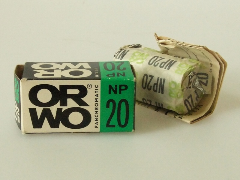 S/W Negativfilm ORWO NP 20,  Kleinbild (Industrie- und Filmmuseum Wolfen CC BY-NC-SA)